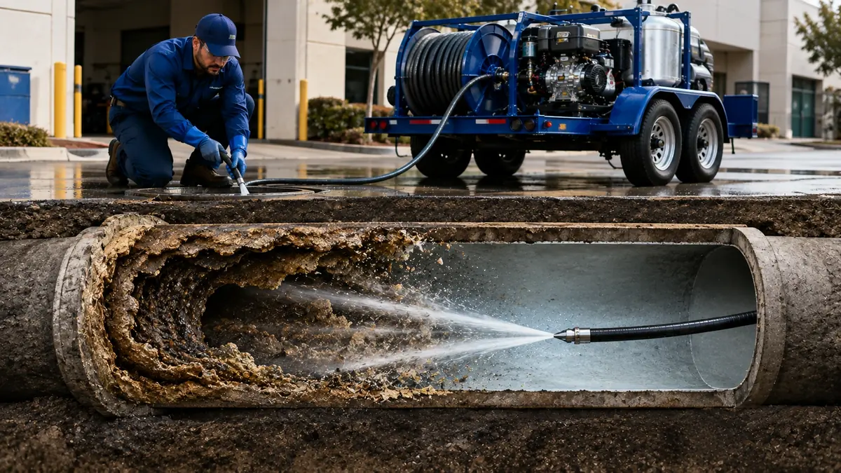 Sewer Pipe Descaling in Valencia