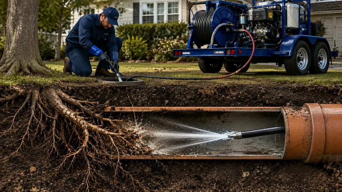 Tree Root Removal with Hydro Jetting in Valencia